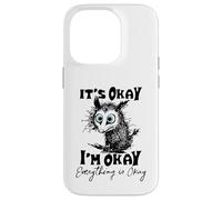 It’s Okay I’m Okay Everything Is Okay Funny Stress Relief Carcasa para iPhone 14 Pro