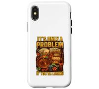 It’s Only A Problem If You’re Losing Casino Humor Carcasa para iPhone X/XS