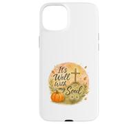 It’s Well with My Soul Fall Christian Watercolor Carcasa para iPhone 15 Plus