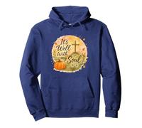 It’s Well with My Soul Fall Christian Watercolor Sudadera con Capucha
