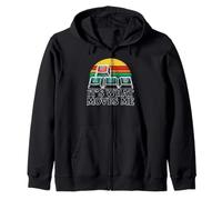 It’s What Moves Me Funny Gaming Vintage WASD PC Gamer Sudadera con Capucha