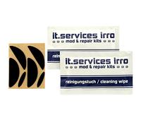 IT-Services Irro 2 Glides ratón/Juegos de Patines/Alfombrillas de ratón/adecuados para el ratón del PC Logitech G500, G500S Incl. 2 Almohadillas de Limpieza