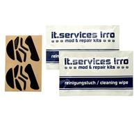 IT-Services Irro 2 Glides ratón/Juegos de Patines/Alfombrillas de ratón/adecuados para el ratón del PC Logitech G302 Daedalus Prime, G303 Daedalus Apex Incl. 2 Almohadillas de Limpieza