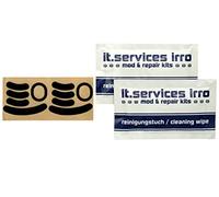 IT-Services Irro 2 juegos de deslizadores de ratón compatibles con Logitech G Pro Wireless, incluye 2 almohadillas de limpieza