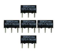 IT-Services Irro 5X D2FC-F-7N (20M) Kit de Reparación de Microinterruptor/Kit de Reparación apropiado para Mouse de computadora de Logitech, Razer, Roccat, SteelSeries y Otros