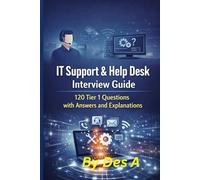 IT Support & Help Desk Interview Guide: 120 Tier 1 Questions with Answers and Explanations (IT Career Interview Mastery Series: From Help Desk to System Administrator)