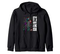 IT Support Sysadmin It's Always A DNS Issue Sudadera con Capucha