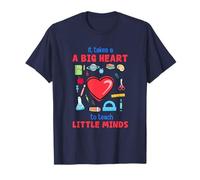It Takes a Big Heart to Teach Little Minds - Regalo para Maestros Camiseta