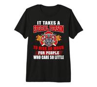 It Takes A Special Person Firefighter Fireman Firefighters Camiseta Premium