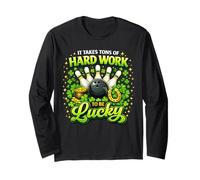 It Takes Tons of Hard Work To Be Lucky St Patricks Day Manga Larga