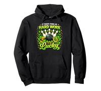 It Takes Tons of Hard Work To Be Lucky St Patricks Day Sudadera con Capucha