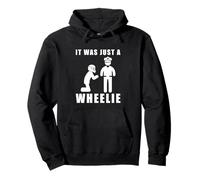 It Was Just A Wheelie - Policía Motocross Sudadera con Capucha