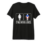 It Was Never A Dress Poder Mujeres superhéroes Feminismo Camiseta Premium