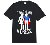 It Was Never A Dress Poder Mujeres superhéroes Feminismo Comfort Colors Adult Heavyweight T-Shirt