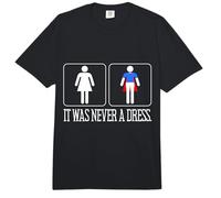 It Was Never A Dress Poder Mujeres superhéroes Feminismo Comfort Colors Adult Heavyweight T-Shirt