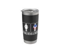 It Was Never A Dress poder mujeres superhéroes feminismo Vaso térmico de acero inoxidable de doble pared