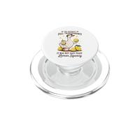 It Was Not Easy Peasy Funny Silly Goose Lemon Stand Limonada PopSockets PopGrip para MagSafe