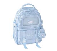 Ita Backpack Purses Clear Shoulder Bag Transparent Pins Display Daypack Travel Bag Handbags for School Anime Cosplay Transparent Daypack Travel Bags