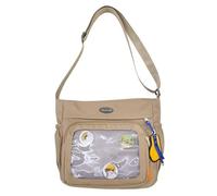 Ita Bag - Bolso bandolera de gran capacidad para mujeres y niñas, adolescentes, mochila escolar, Khaki, One Size