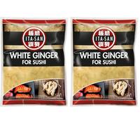 Ita-San Jengibre Al Vinagre, Color Blanco - 1 kg (Paquete de 2)