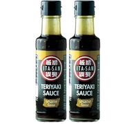 ITA-SAN Salsa Teriyaki con sabor a sésamo, salsa sazonadora con aromas orientales, 1 x 150 ml (Paquete de 2)