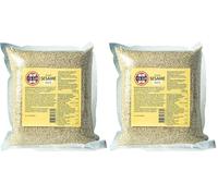 ITA-SAN Semilas tostadas de sésamo blanco - 1 x 500 g (Paquete de 2)