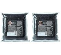 ITA-SAN Semilas tostadas de sésamo negro - 1 x 500 g (Paquete de 2)