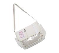 Itabag Itabag transparente Crossbody Bag Fashion Bandolera de viaje estilo japonés mensajero para diario hermoso Itabag moda hombro estilos japoneses Crossbody Messenger, Ow
