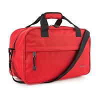 ITACA - Bolsa Viaje Mujer y Hombre, Bolsa De Viaje Hombre, Bolsas De Deporte, Bolso De Viaje Hombre - Versátil y Elegante, Rojo