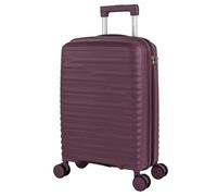 ITACA - Maleta Cabina 55x40x20 Rígida con Ruedas Tipo Trolley Ligera Apta para Avión y Ryanair - Equipaje de Mano para Viajes Cortos, Morado