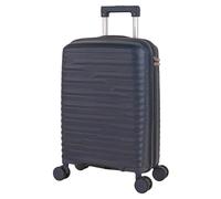 ITACA - Maleta de cabina 55 x 40 x 20, maleta con ruedas, maleta rígida, resistente, ligera, azul marino, small, Casual