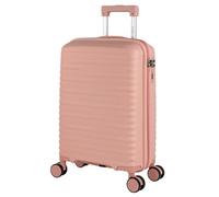 ITACA - Maletas De Viaje Cabina 55X40X20 Rígidas Trolley con Ruedas Maleta De Mano para Avion Maleta Cabina Ligera Equipaje De Mano para Viajes Cortos Compatible Ryanair, Rosa