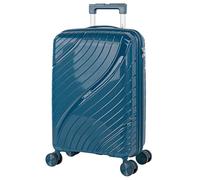 ITACA - Maletas De Viaje Cabina 55X40X20 Rígidas Trolley con Ruedas Maleta De Mano para Avion Maleta Cabina Ligera Equipaje De Mano para Viajes Cortos Compatible Ryanair, Petroleo