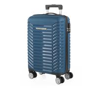 ITACA - Maleta Cabina 55x40x20 Rígida con Ruedas Tipo Trolley Ligera Apta para Avión y Ryanair - Equipaje de Mano para Viajes Cortos Candado de Combinación, Petroleo