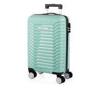 ITACA - Maleta Cabina 55x40x20 Rígida con Ruedas Tipo Trolley Ligera Apta para Avión y Ryanair - Equipaje de Mano para Viajes Cortos Candado de Combinación, Menta