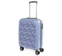 ITACA - Maleta Cabina Infantil con Ruedas Giratorias. Maleta Infantil de Viaje Ligera para Niños, Equipaje de Mano, Compatible Ryanair. Candado de Combinación, Azul