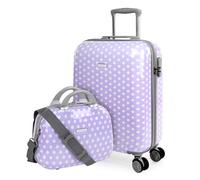 ITACA - Maletas De Viaje Cabina Infantil, Maleta Infantil Niño, Maleta Niños Con Ruedas, Maletas De Viaje Infantiles, Maletas De Viaje Cabina Niños. Maletas de Viaje Cabina, Malva