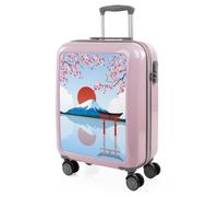 ITACA - Maleta Cabina Infantil con Ruedas Giratorias. Maleta Infantil de Viaje Ligera para Niños, Equipaje de Mano, Compatible Ryanair. Candado de Combinación Rosa Japan