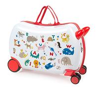 ITACA - Maleta Correpasillos. Maleta Niños con Ruedas, Maleta Infantil Niño, Maletas De Viaje, Maleta para Niños - Equipaje Ideal para Los Más Pequeños, Animals