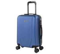 ITACA - Handgepäck Koffer Trolley - Reisekoffer Mit Rollen und Reisekoffer Hartschalenkoffer für Vielreisende. Koffer Marine-Anthrazitblau