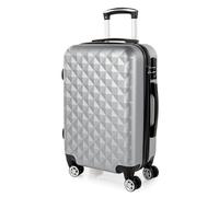 ITACA - Maleta Cabina. Maletas de Viaje Cabina 55x40x20. Maleta de Cabina. Trolley Cabina. Maletas de Cabina, Plata