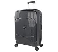 ITACA - Maletas Grandes De Viaje Rígidas Ligeras con 4 Doble Rueda 360° Candado de Combinacion TSA Maleta Grande 23 Kilos Alta Resistencia Extensible Maleta XL Duradera, Antracita