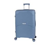 ITACA - Maletas Grandes De Viaje Rígidas Ligeras con 4 Doble Rueda 360° Maleta Grande 23 Kilos Alta Resistencia Extensible Maleta XL Duradera., Celeste