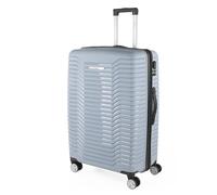 ITACA - Maletas Grandes De Viaje Rígidas Ligeras con 4 Doble Rueda 360° Maleta Grande 23 Kilos Alta Resistencia Extensible Maleta XL Duradera, Azul grisaceo