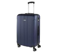 ITACA - Maletas de Viaje Rígidas ABS - Maleta de Viaje Cabina, Maleta Mediana y Maleta Grande - Asa Telescópica, 4 Ruedas Giratorias y Candado de Combinación, Marino, 73 cm