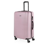 ITACA - Maletas Grandes De Viaje Rígidas Ligeras con 4 Doble Rueda 360° Maleta Grande 23 Kilos Alta Resistencia Maleta XL Duradera, Rosa