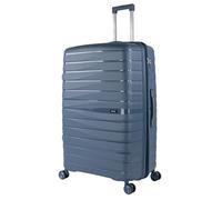 ITACA - Maletas Grandes De Viaje Rígidas Ligeras con 4 Doble Rueda 360° Maleta Grande 23 Kilos Alta Resistencia Extensible Maleta XL Duradera., Azul Vaquero