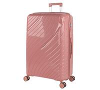 ITACA - Maleta Viaje Grande, Maleta Grande 23 Kilos, Maletas De Viaje, Maletas Grandes con Espacio y Comodidad. Material Resistente PP. Candado con combinacion TSA, Rosa