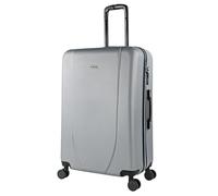 ITACA - Maletas Grandes De Viaje Rígidas Ligeras con Maleta Grande 23 Kilos Alta Resistencia Maleta XL Duradera, Plata