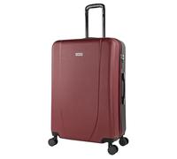 ITACA - Maletas Grandes De Viaje Rígidas Ligeras con Maleta Grande 23 Kilos Alta Resistencia Maleta XL Duradera, Granate-Antracita